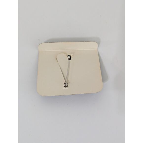 Coventry Teardrop‎ Brooch Gray Cabochon Signed Vintage - Picture 6 of 7